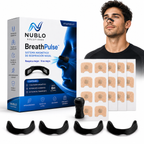 BreathPulse™ Starter Kit – Dilatador nasal magnético + 30 pares de parches